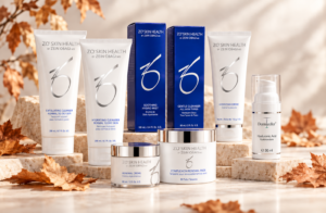 ZO Skin Health products for a fall skincare routine at La Peau Skin Lab in North Vancouver